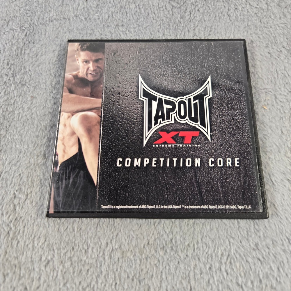 TapouT XT Extreme Training DVD Muay Thai Competition Core Workout Set MMA